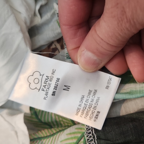 Farm Rio Mitra Halter Dress Size Medium - Picture 10 of 16